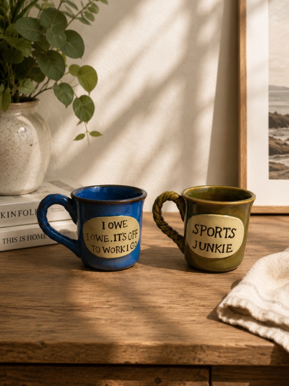 Sports Junkie 2 Humour Ceramic Mugs